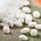 12 Pack: John Bead White Superduo Czech Glass Oval Beads, 18mm